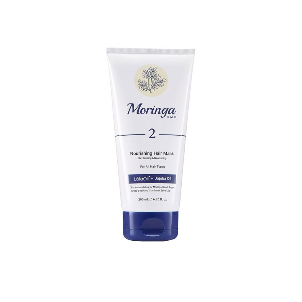 Nourishing hair mask 2 for all hair types 200 ml MORINGA EMO