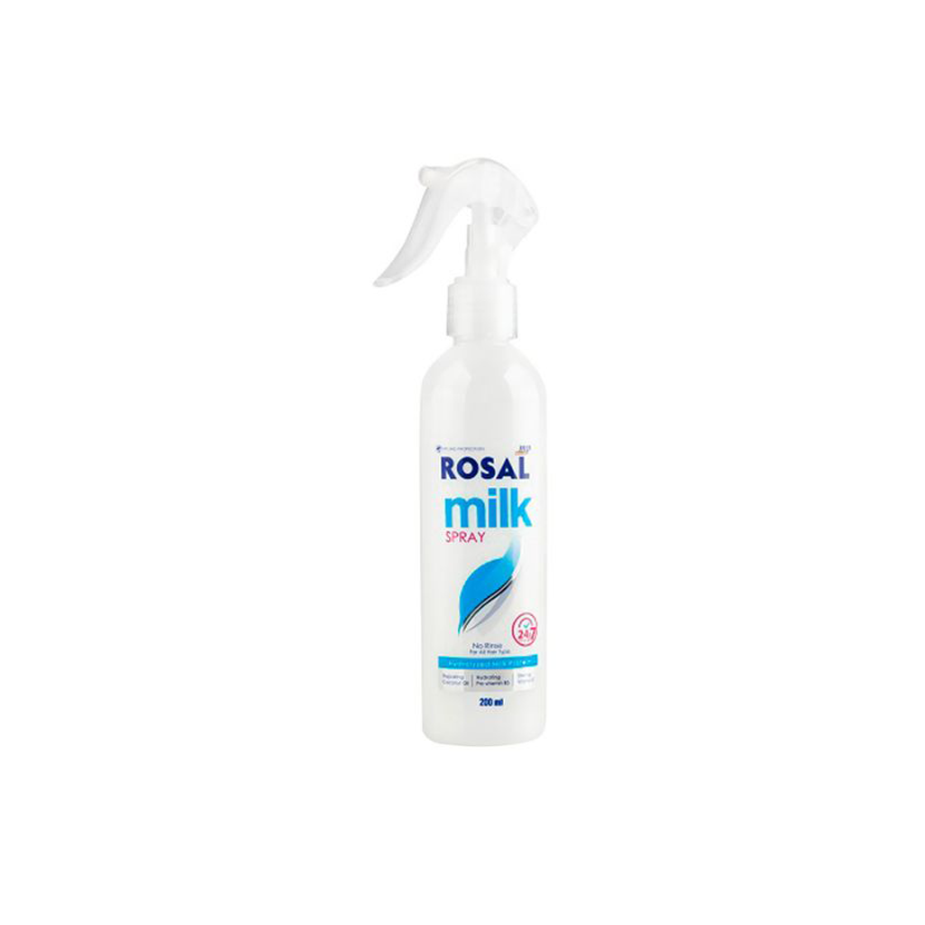 ORGANIC HAIR MILK SPRAY NO RINSE FOR ALL HAIR TYPE ROSAL