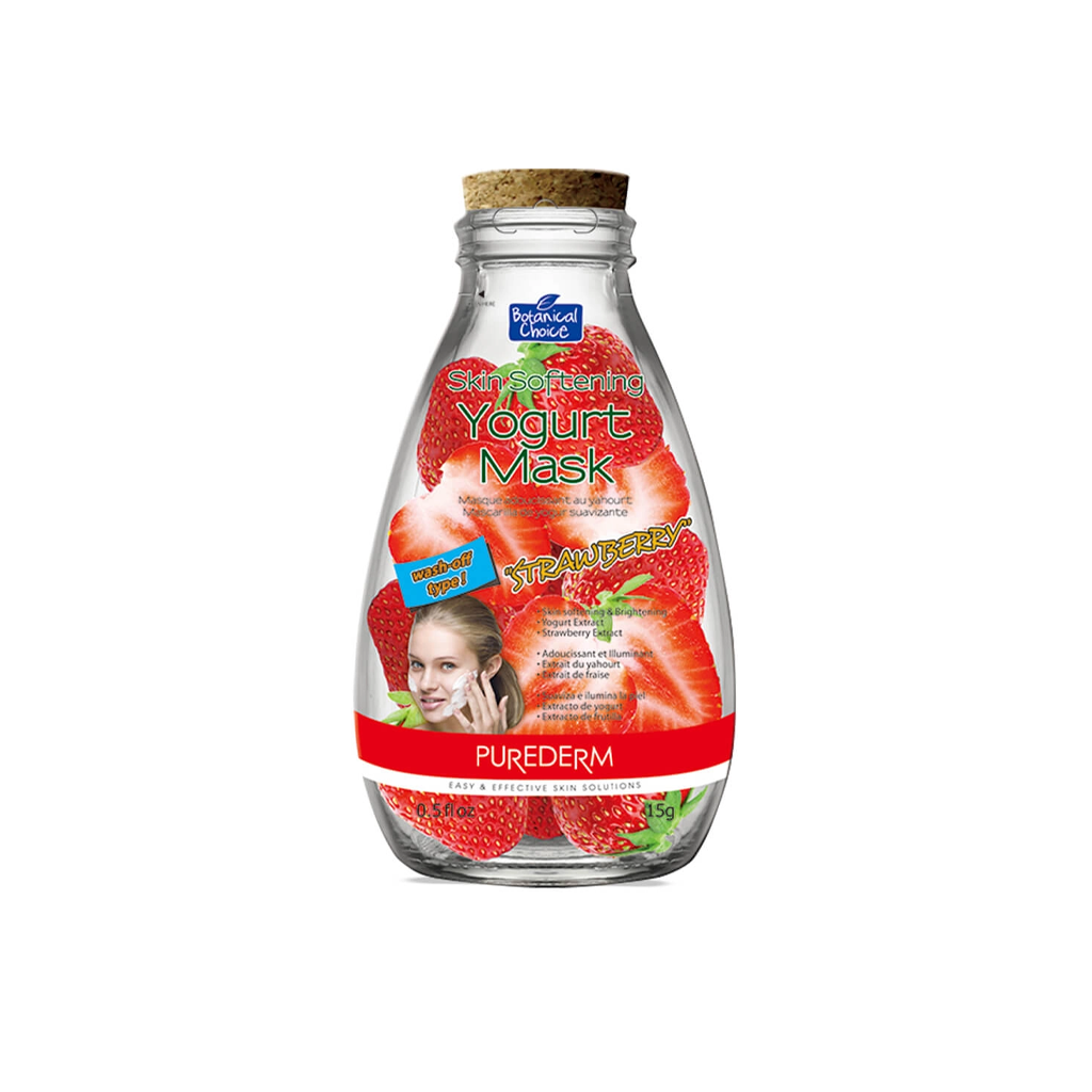 Purederm-refreshing-Strawberry-And-Yogurt-Mask-15g