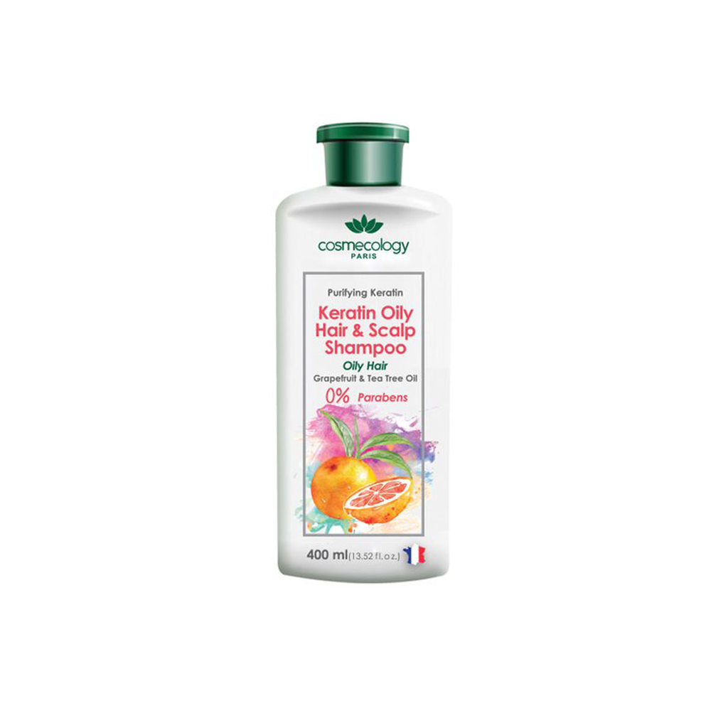 Purifying-Keratin-Oily-Hair-and-Scalp-Shampoo-400ml-COSMECOLOGY