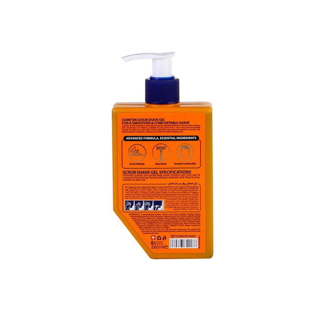 SCRUB-SHAVE-GEL-FOR-MEN-260-ML-COMEON1