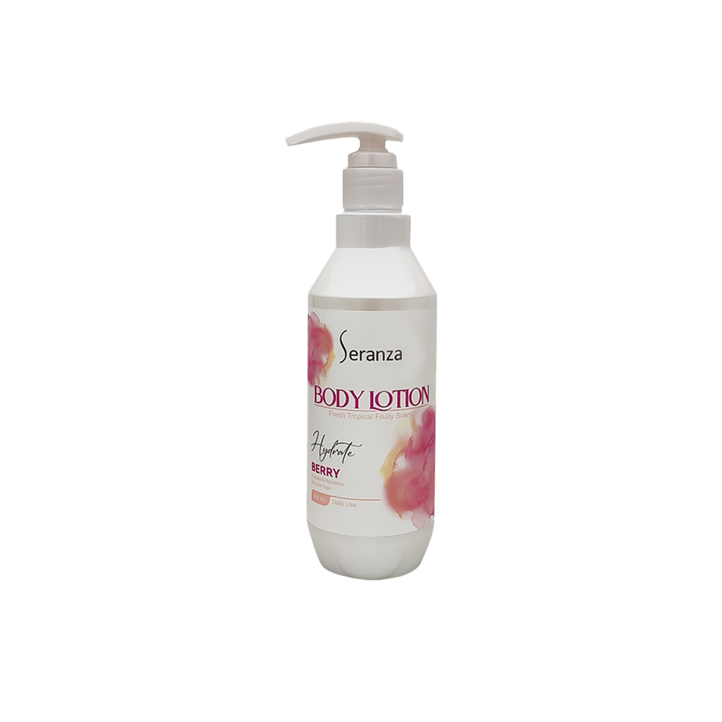 SERANZA-BODY-LOTION-FRESH-TROPICAL-FRUITY-SCENT-HYDRATE-BERRY-440-ML