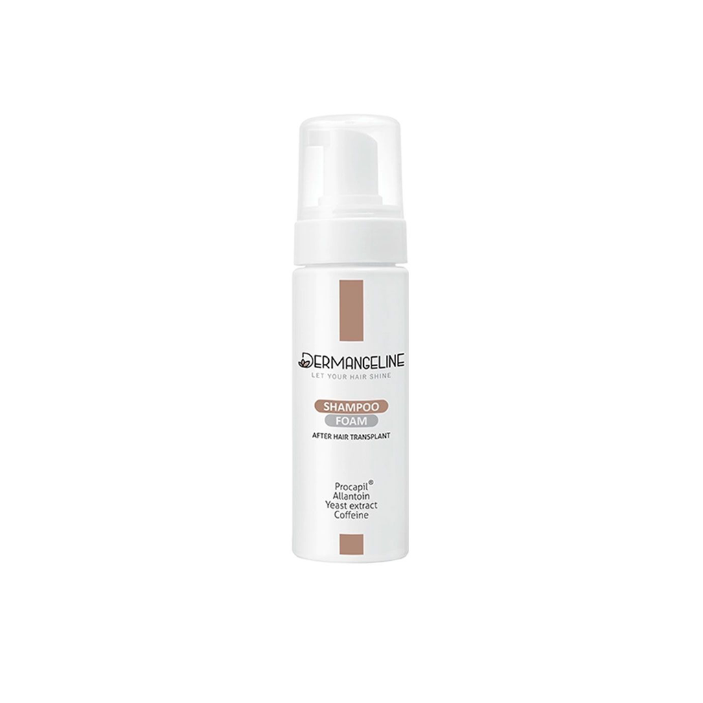 Shampoo-Foam-After-Hair-Transplant-DERMANGELINE