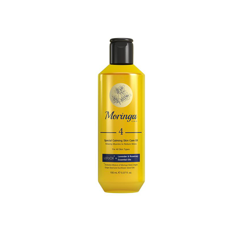 Special calming skin care oil 4 for all skin types 150 ml MORINGA EMO