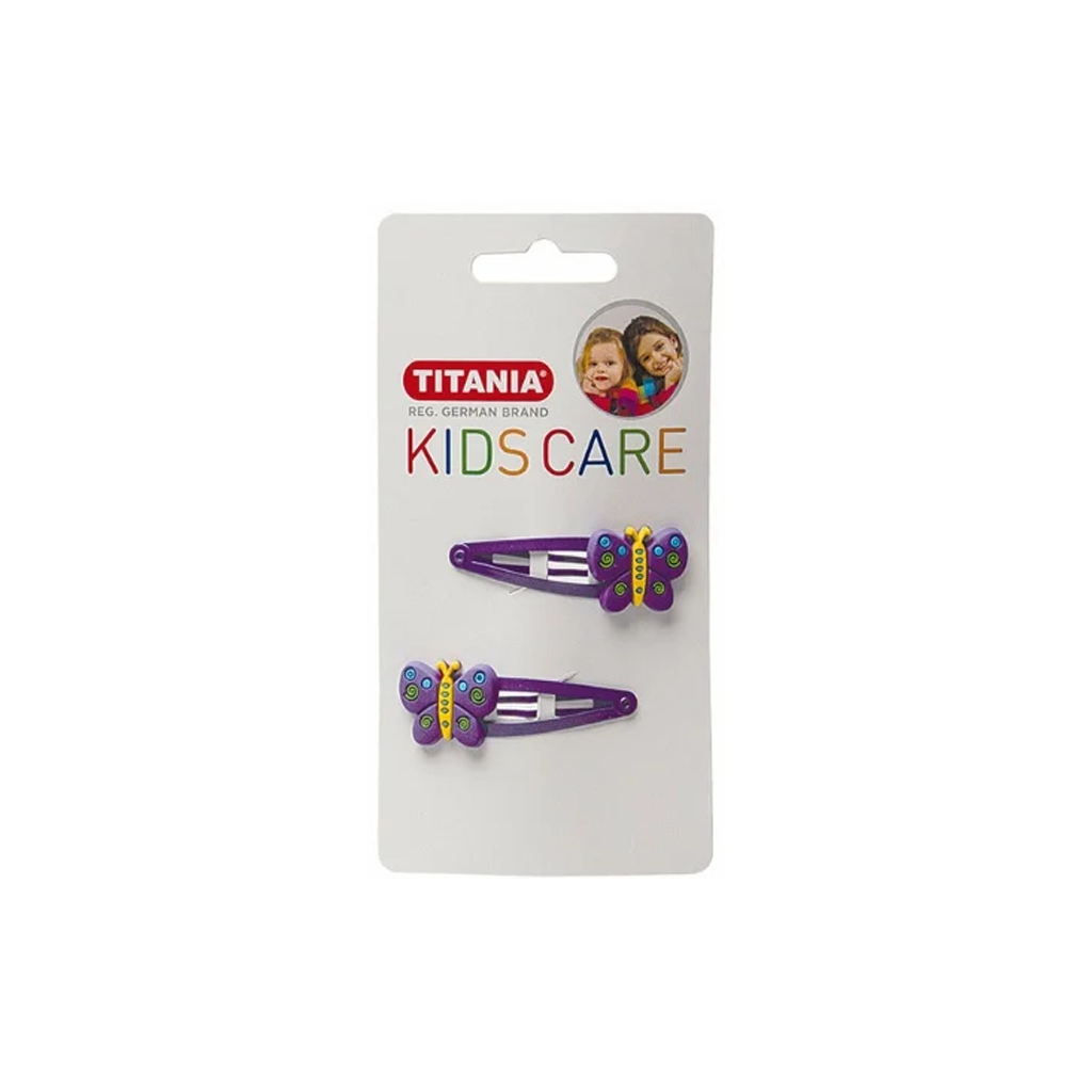 TITANIA-CONTUR-CLIP-BUTTERFLY-2-PCS-PURPLE-ART-NR-8513