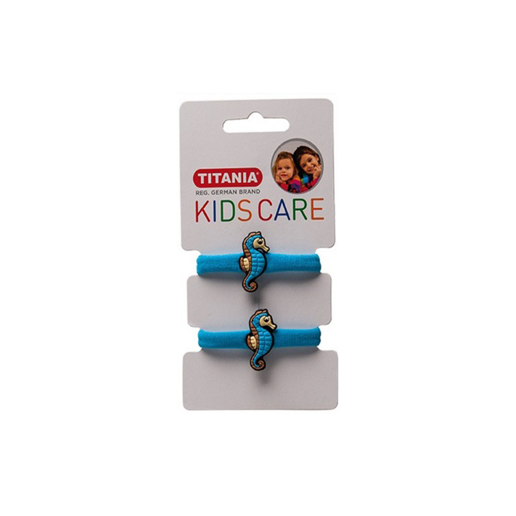TITANIA-TERRY-PONYHOLDER-SEAHORSE-2-PCS-BLUE-ART-NR-8515
