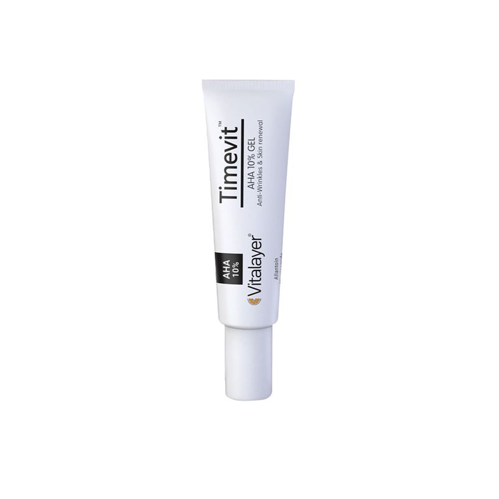 Timevit-AHA-10%-Anti-Wrinkle-&amp;-Skin-Renewal-Gel-Cream-VITALAYER