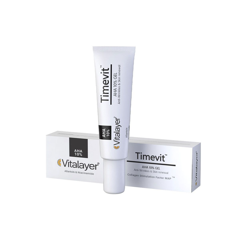 Timevit-AHA-10%-Anti-Wrinkle-&amp;-Skin-Renewal-Gel-Cream-VITALAYER1