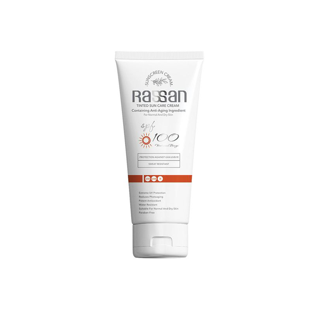 Tinted Sunblock Cream SPF100 RASSAN