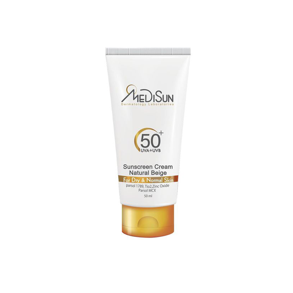 Tinted-Sunscreen-Cream-for-Dry-&amp;-Normal-Skins-SPF50-MEDISUN