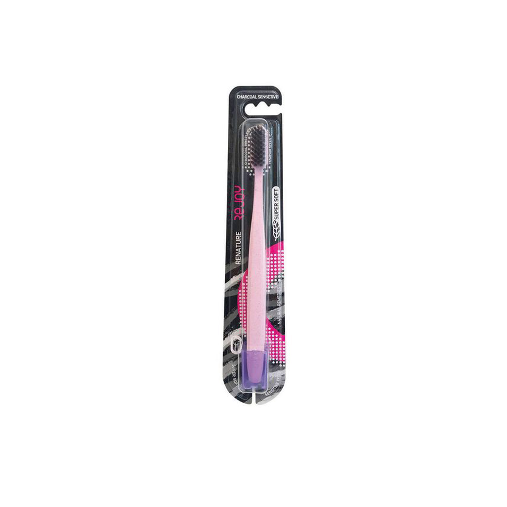 Tooth-brush-Re-nature-Series-super-soft-charcoal-&amp;-tapered-bristles-REJOY