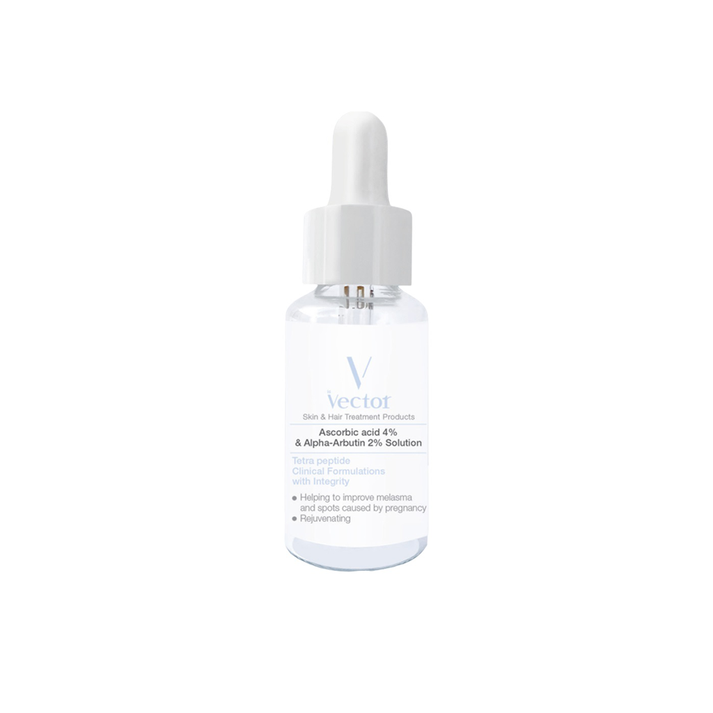 Vector-Ascorbic-Acid-4%-And-Alpha-Arbutin-2%-Solution-30-ml