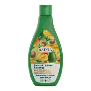 شامپو بدن کرمی آواکادو و انبه و نعنا آدرا