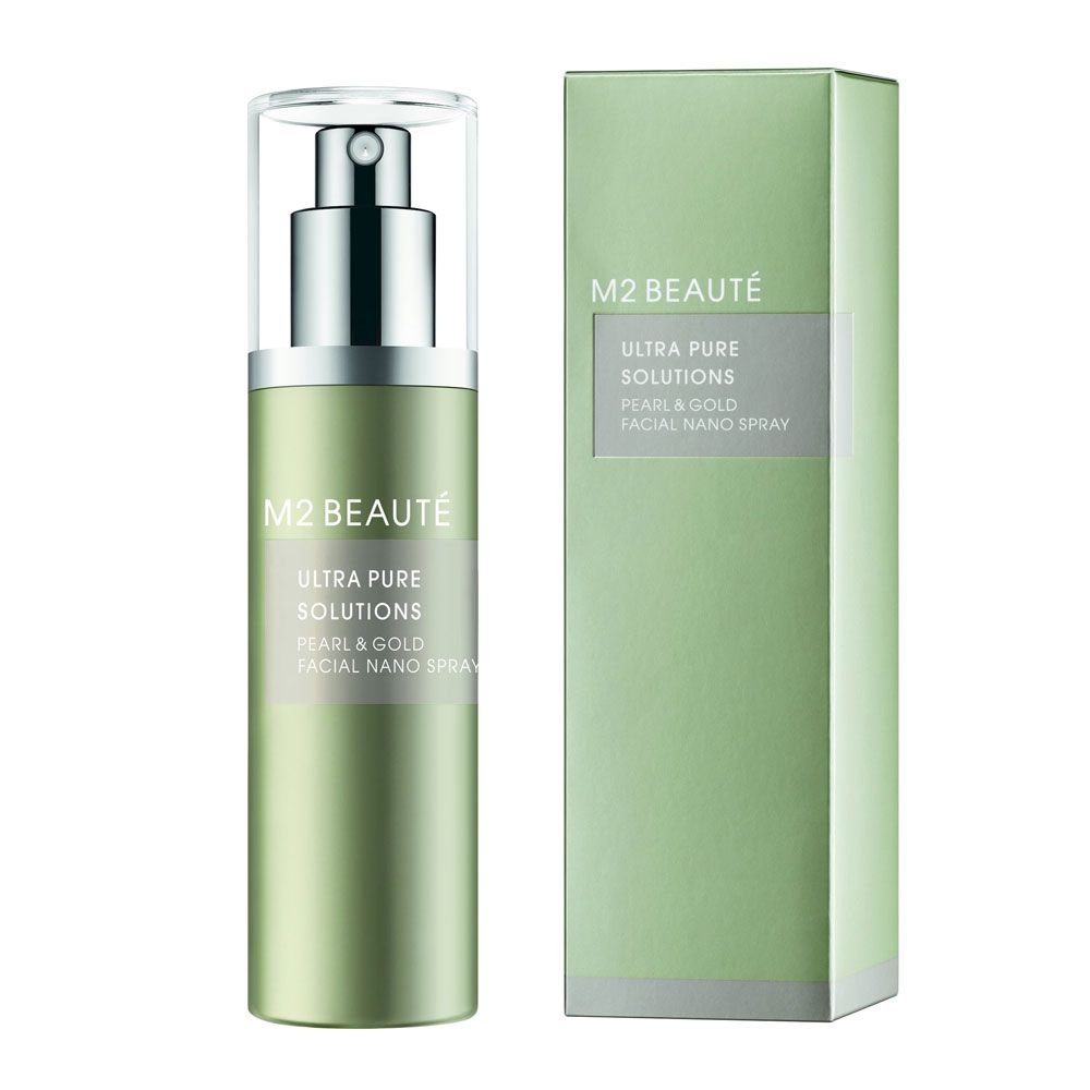 Pearl &amp; Gold Facial Nano Spray M2 BEAUTE 2