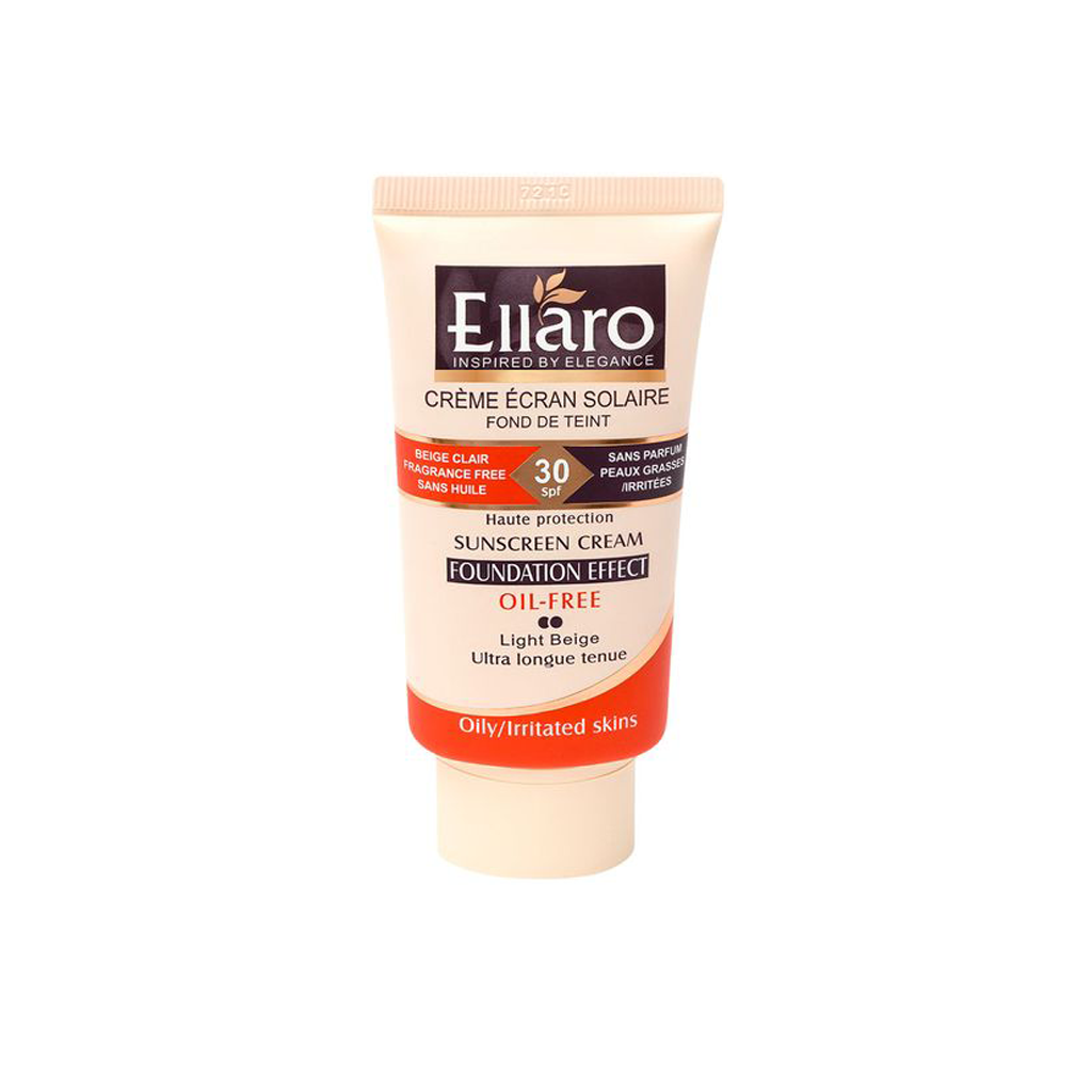 Oil-Free-Sunscreen-Tinted-Cream-SPF30-ELLARO