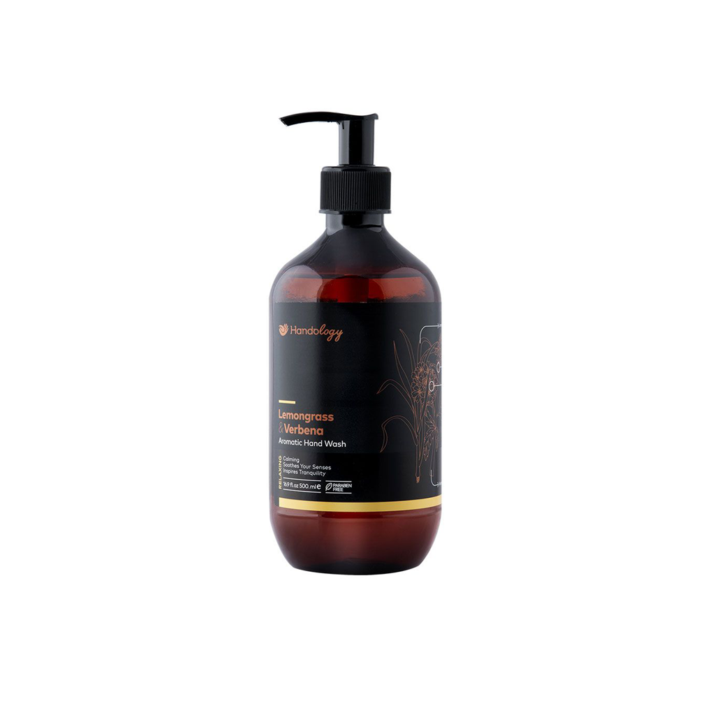 Aromatic-hand-wash-Lemongrass-&amp;-Verbena-500ml-HANDOLOGY