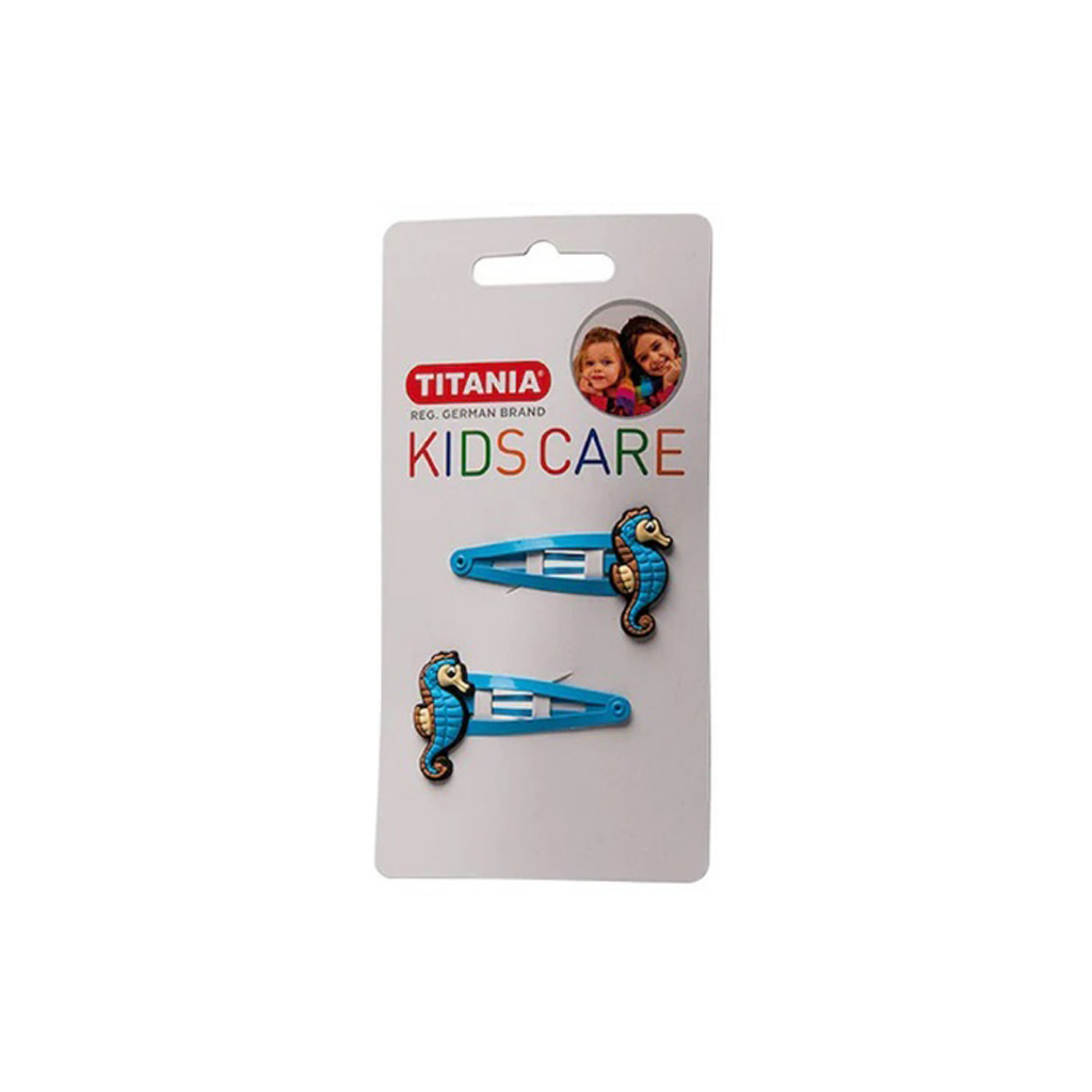 TITANIA-CONTUR-CLIP-SEAHORS-2-PCS-BLUE-ART-NR-8516