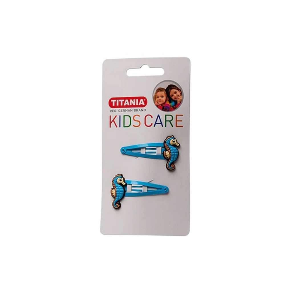 TITANIA-CONTUR-CLIP-SEAHORS-2-PCS-BLUE-ART-NR-8516