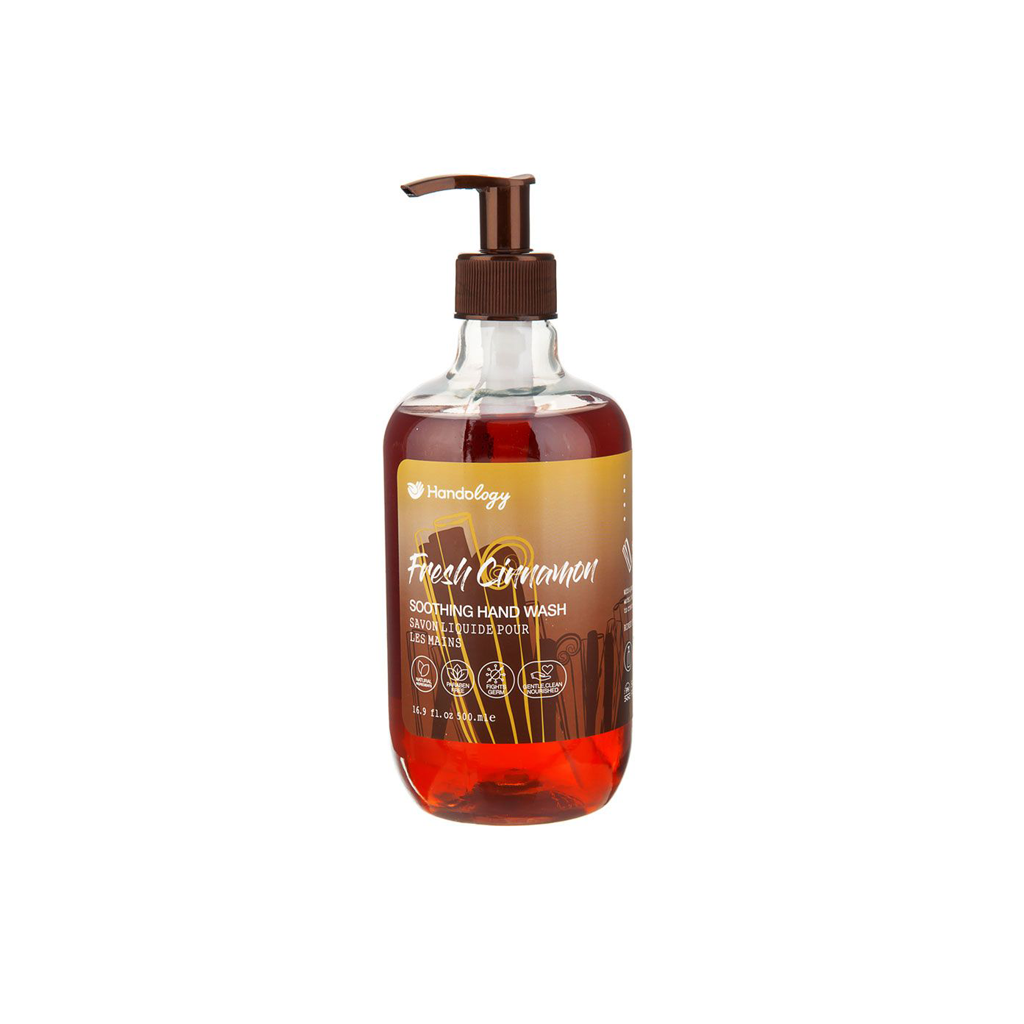 nourishing-hand-wash-Fresh-Cinnamon-500ml-HANDOLOGY