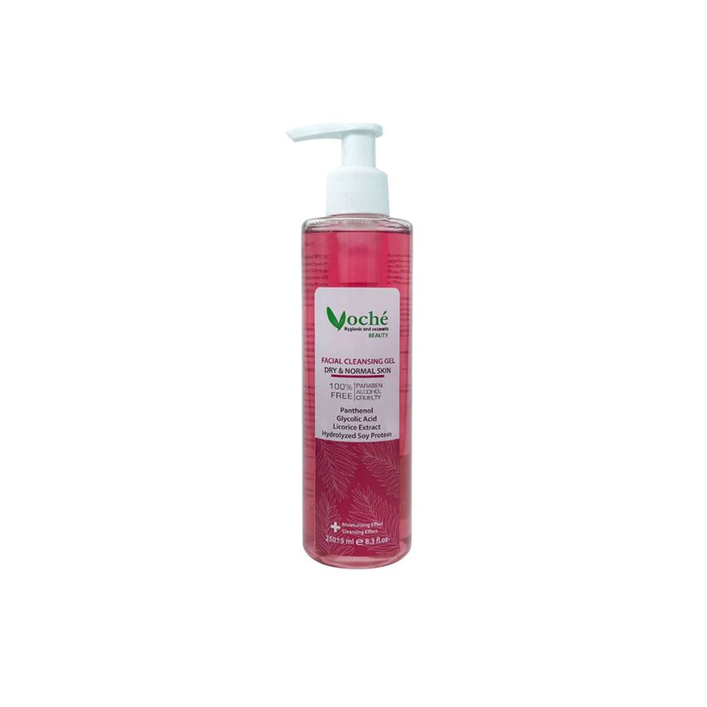 Face-wash-gel-suitable for-normal-to-dry-skin-VOCHE