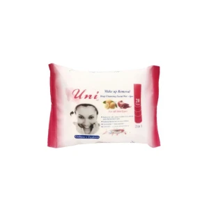 دستمال مرطوب پاک کننده آرایش آنتی اکسیدان 20 برگی یونی لد