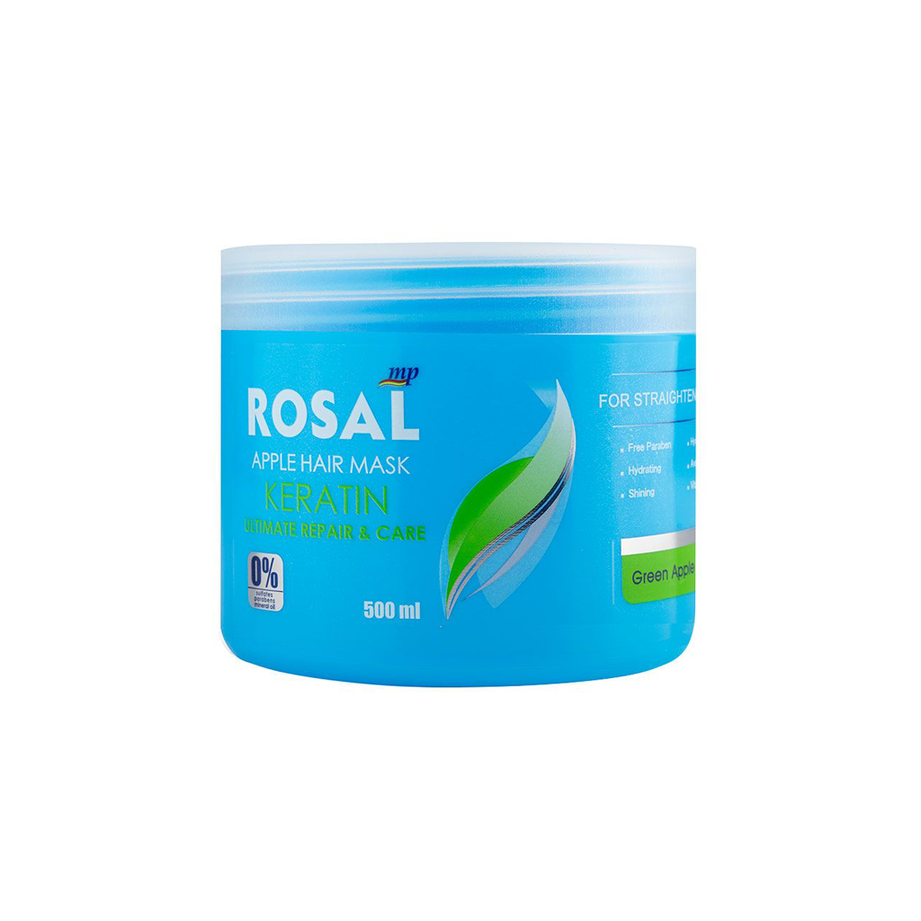 apple-capillary-mask-with-keratin-(for dray and damaged hair)-500ml-ROSAL