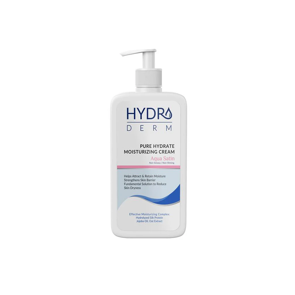 Pure hydrate moisturizing cream Aqua Satin 500ML HYDRODERM