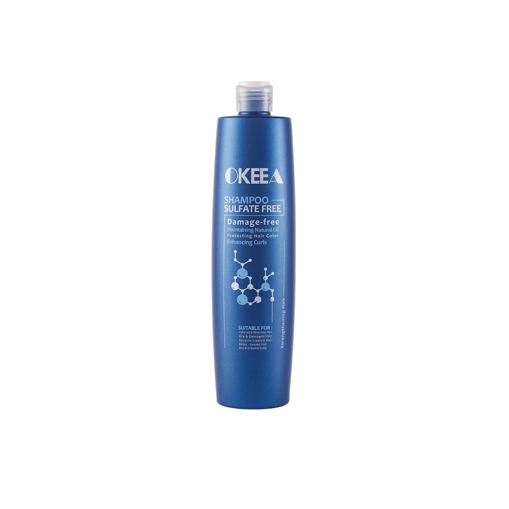 SHAMPOO SULFAT FREE-DAMAGE-HAIR-500ML-OKEEA
