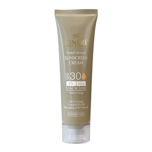 کرم ضد آفتاب بژ طبیعی spf30 سینره
