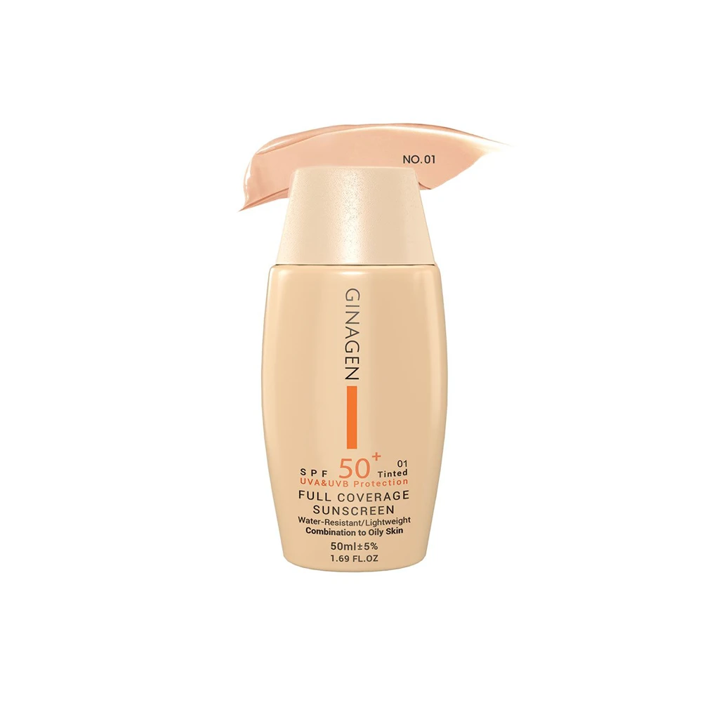 SunsCreen-Cream-Tinted-With-SPF50+-For-Combination-to-Oily-Skin-GINAGEN