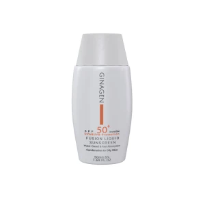 کرم ضد آفتاب بی رنگ پوست چرب و مختلط ژیناژن