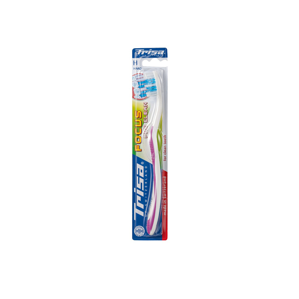 Trisa Focus Pro Clean Hard Toothbrush
