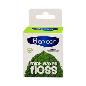 نخ دندان سفید نعنایی 50 متر بنسر