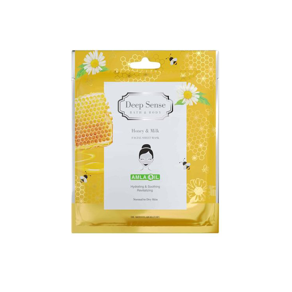 Milk-and-Honey-Sheet-Face-Mask-DEEP-SENSE