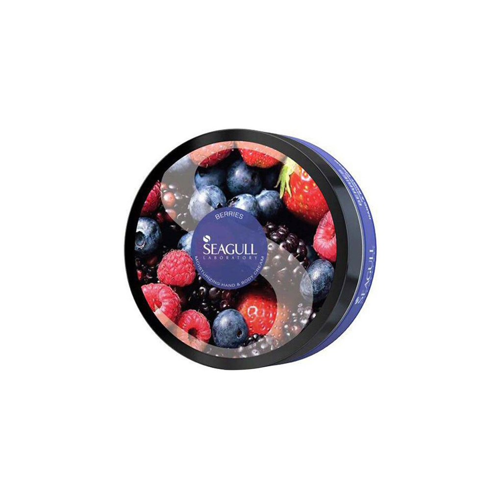Hand &amp; Body Moisturizing Cream (Berries) 200ml SEAGULL