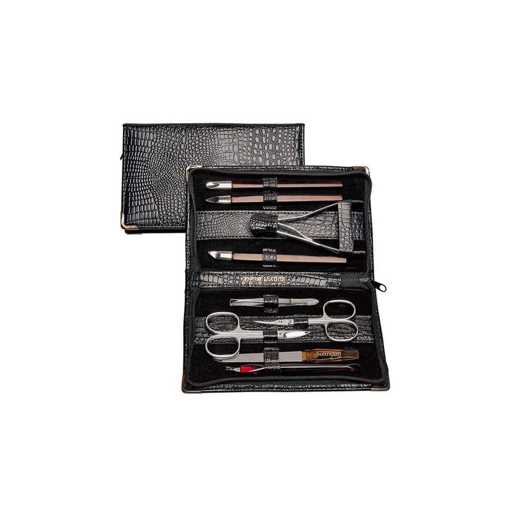 Manicure-set-9-pcs-croco-in-double-blister-TITANIA