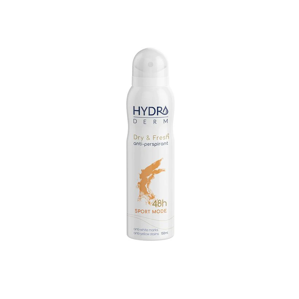 Womens antiperspirant spray Sports mode HYDRODERM
