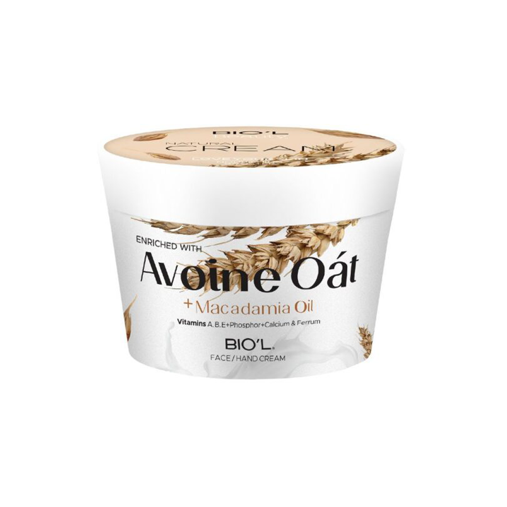 Nutritious Bowl Cream of Oats and Macadamia Oil BIOL