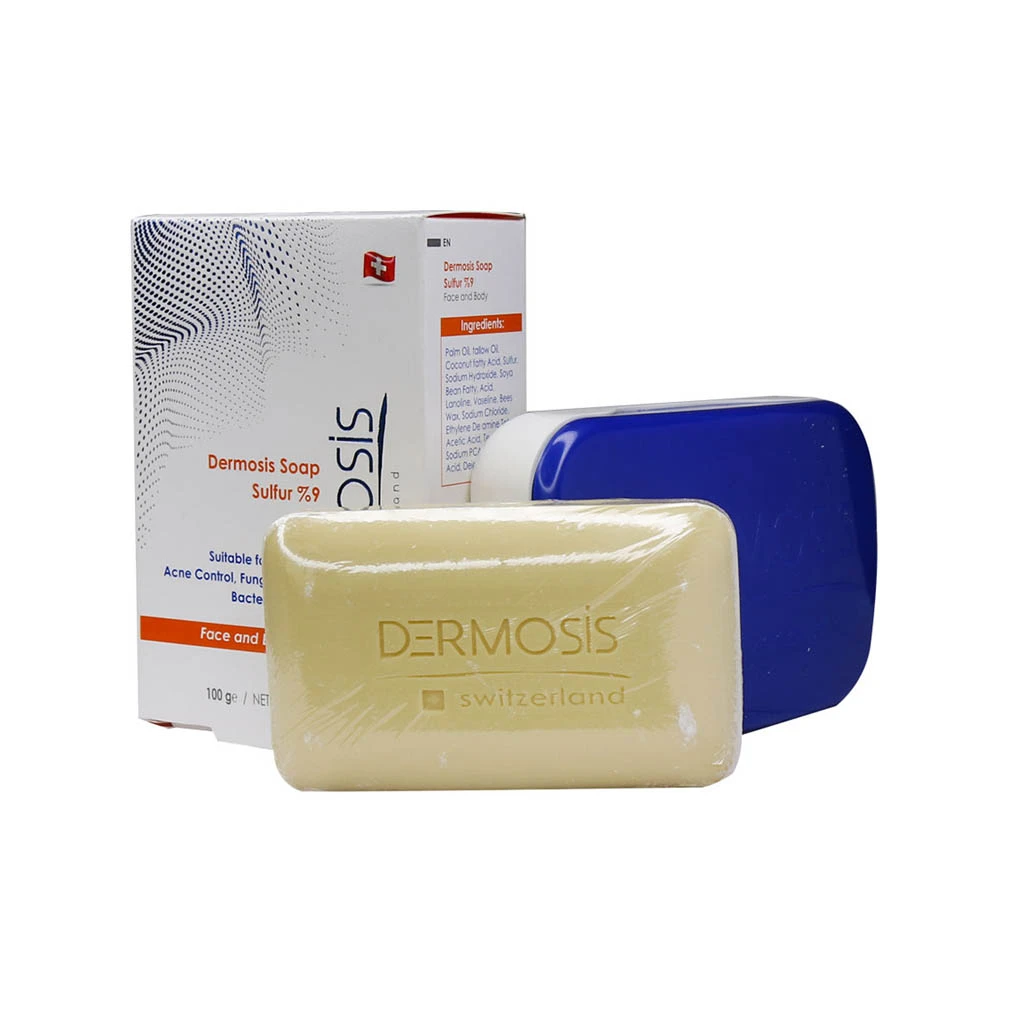 -3صابون گوگرد 9 درصد درموسیس 100 گرم