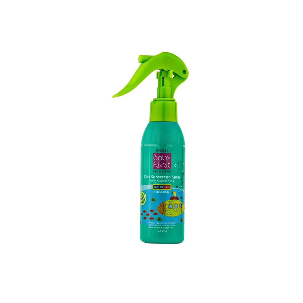 Kids-Green-Sunscreen-Spray-SPF50-BABY-FIRST