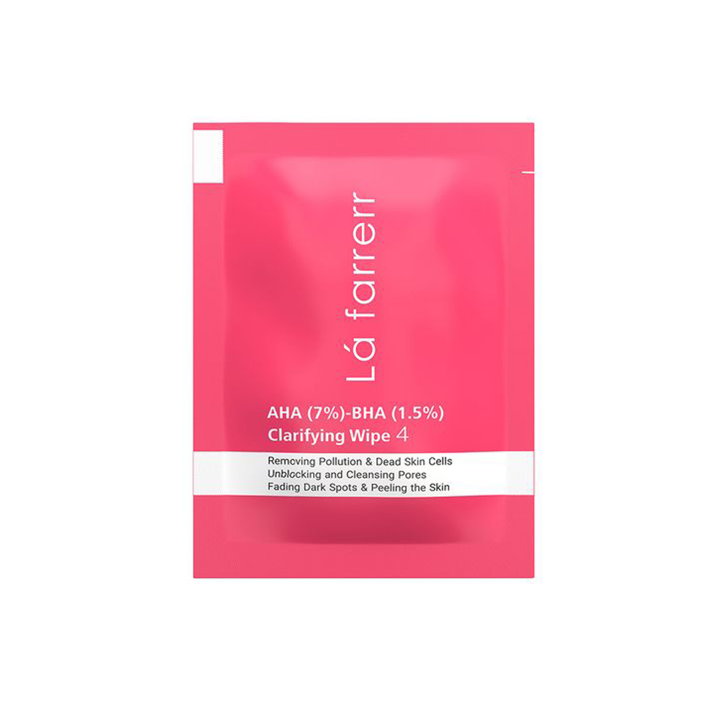 Clarifying-&amp;-Peeling-Pad-4-AHA-(7%) -BHA-(1.5%)-LA-FARRERR