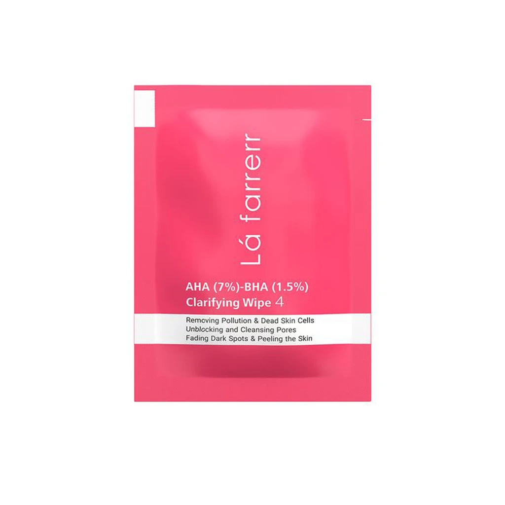 Clarifying-&amp;-Peeling-Pad-4-AHA-(7%) -BHA-(1.5%)-LA-FARRERR