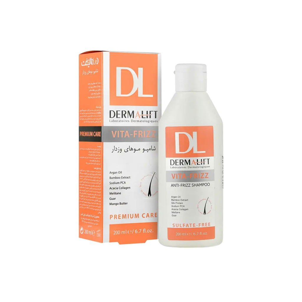 Vita-Frizz Anti Frizz Sulfate-Free Shampoo DERMALIFT1