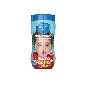 دستمال مرطوب کودک کالاندولا 50 برگی کمر باریک دافی