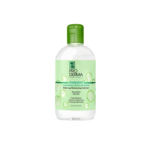 محلول پاک کننده آرایش چشم و صورت پوست چرب پرودرما