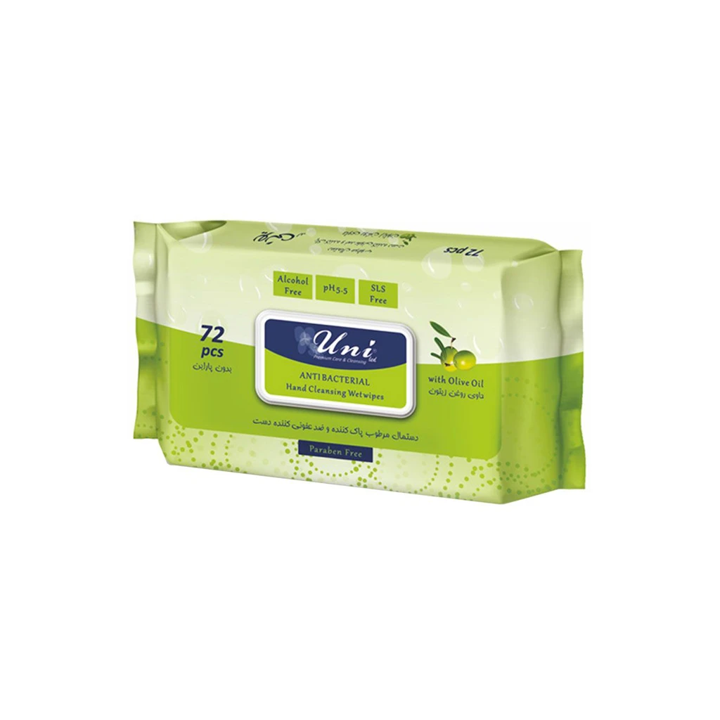 ANTIBACTERIAL-HABD-CLEANSING-WET-WIPES-72pcs-UNI-LED