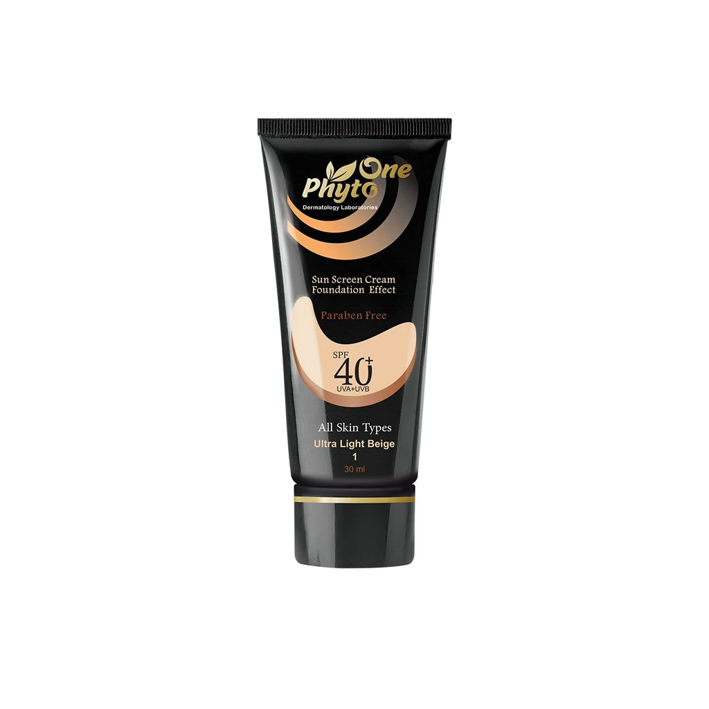 sun screen cream foundation effect all skin 30ml Phyto One