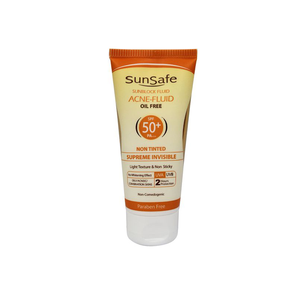 Sunscreen-Acne-Fluid-Oil-FREE-50+-50-gr-SUNSAFE