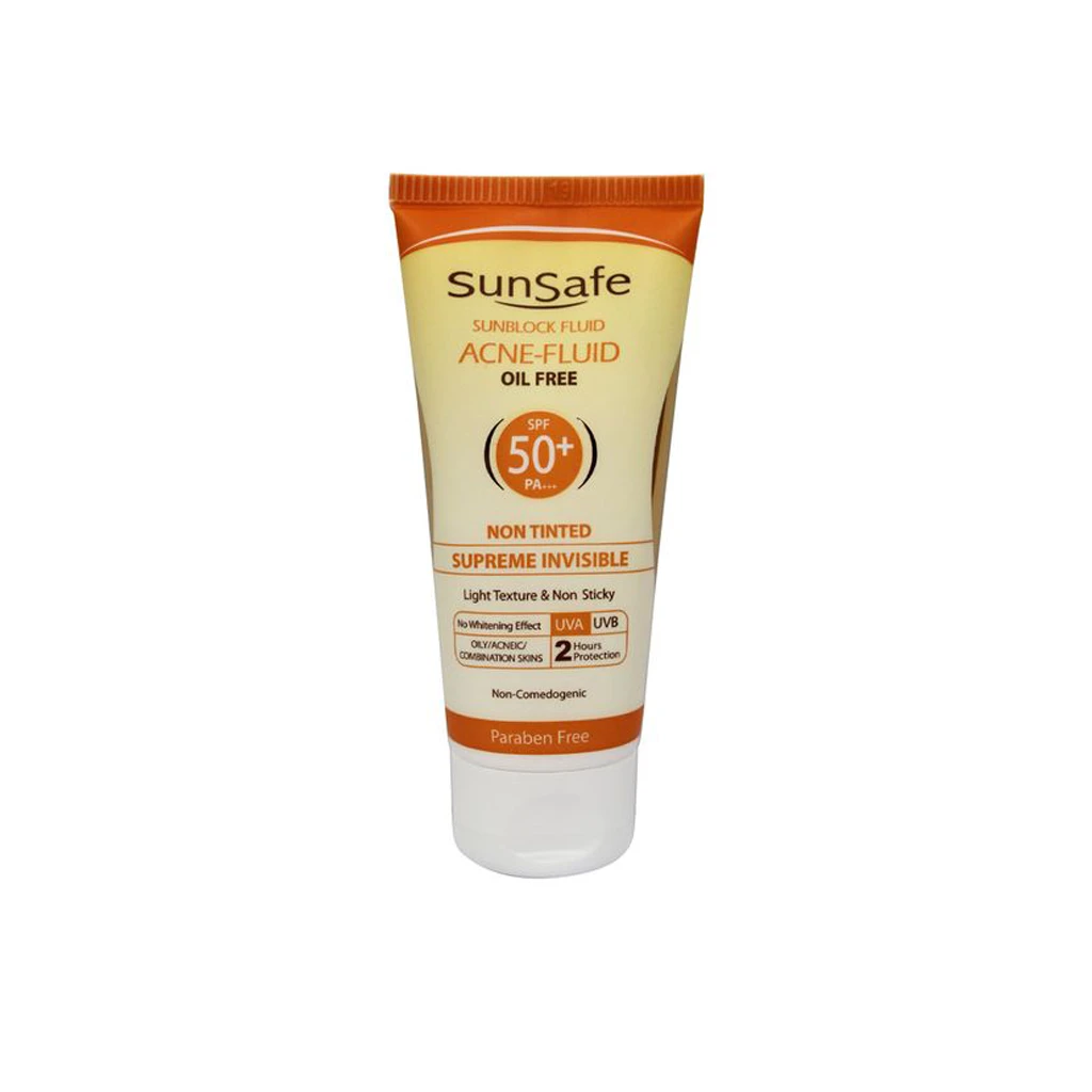 Sunscreen-Acne-Fluid-Oil-FREE-50+-50-gr-SUNSAFE