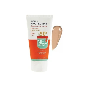 ضد آفتاب رنگی تیره SPF50 نئودرم